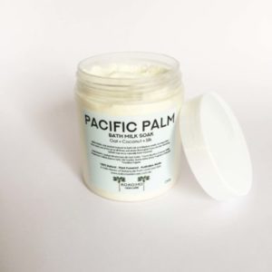 pacific palm bath soak silk milk coconut